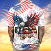 BlueJose Patriotic Bald Eagle USA 250 Years Hawaii Shirt