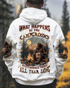 WHAT HAPPENS AT THE CAMPGROUND BIGFOOT ALL OVER PRINT  - TLNZ0312244