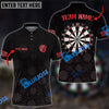 BlueJose Darts Golden Time Personalized Name, Team Name Shirt (4 Colors)