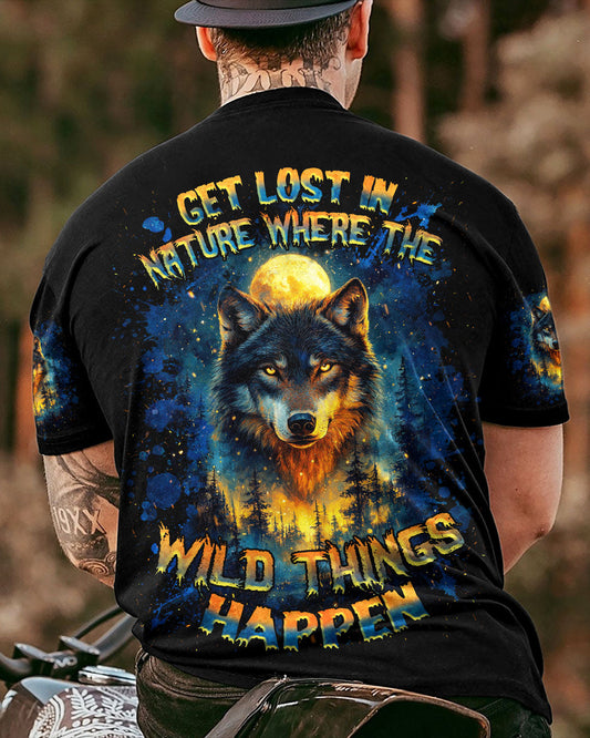 GET LOST IN NATURE WOLF ALL OVER PRINT - TLNZ2503254