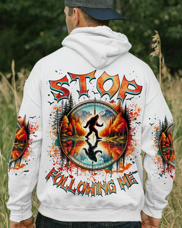 STOP FOLLOWING ME BIGFOOT ALL OVER PRINT - TLNZ0802254