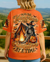 MAKING MEMORIES ONE CAMPFIRE AT A TIME HALLOWEEN ALL OVER PRINT - TLNO2307252