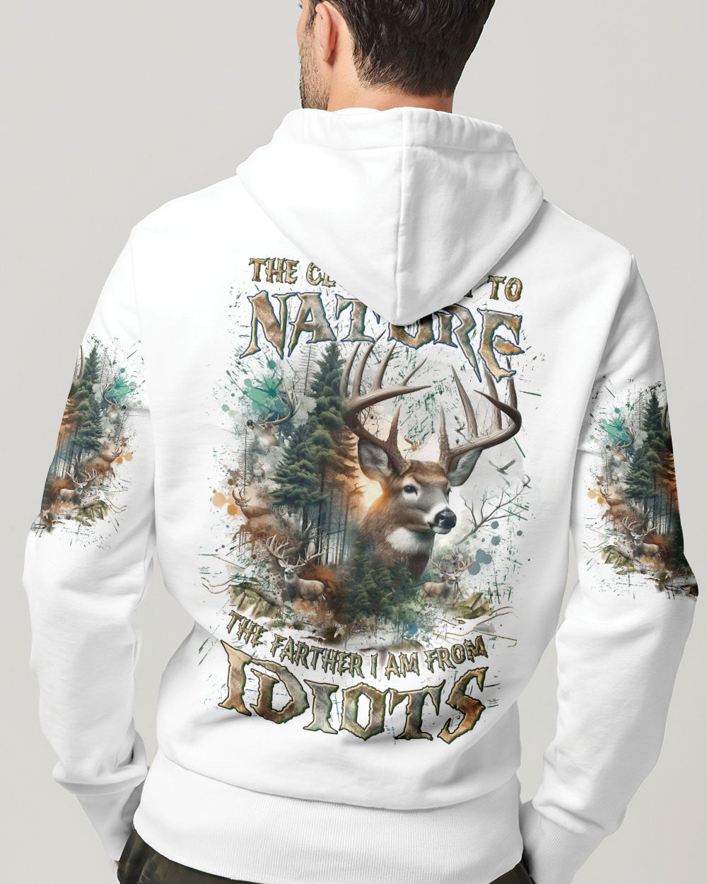 THE CLOSER I GET TO NATURE ALL OVER PRINT - YHLN0108241