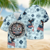 BlueJose Personalized USA 250 Anniversary Eagle Semiquincentennial Hawaii Shirt