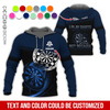 BlueJoseI Play Darts Because I Like It Personalized Name, Team Name Hoodie