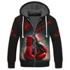 BlueJose Custom Name Boxing The Champion 3D Hoodie