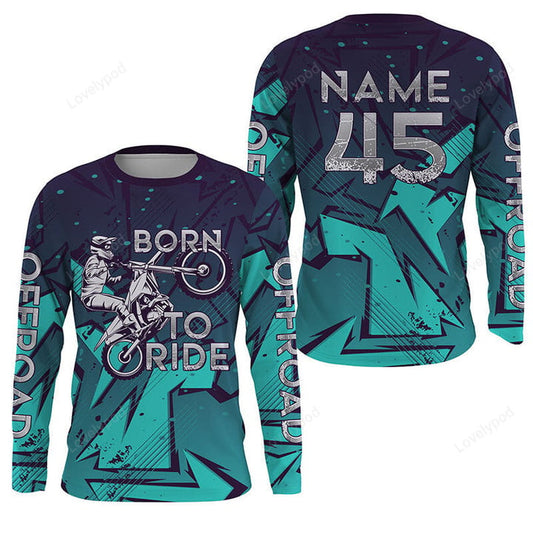 BlueJose Personalized Dirt Bike Orange Motocross Mx Racing