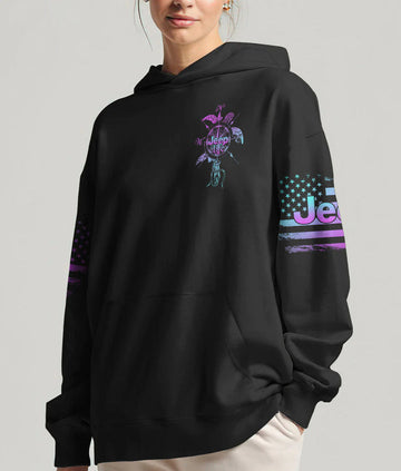 BlueJose Jeep Life Turtle Compass Hoodie