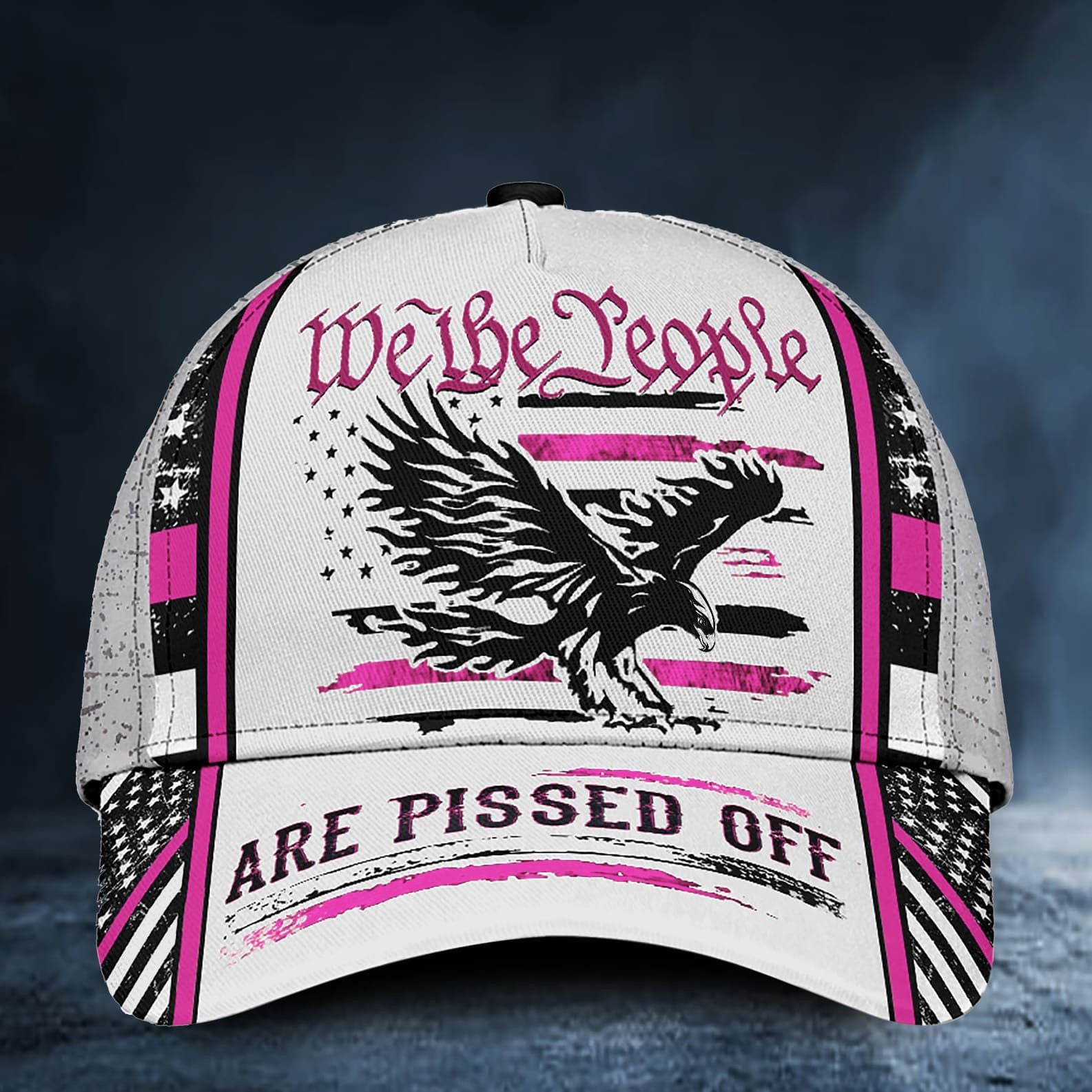 BlueJose Premium Veteran Cap Multicolored Printed American - Patriotism