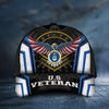 BlueJose Premium Multiple US Military Services Veteran 3D Cap PVC301202