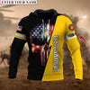 BlueJose Personalised Premium The Punisher Veteran Hoodie