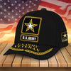 BlueJose Premium Multiple US Military Services Veteran Cap PVC240102