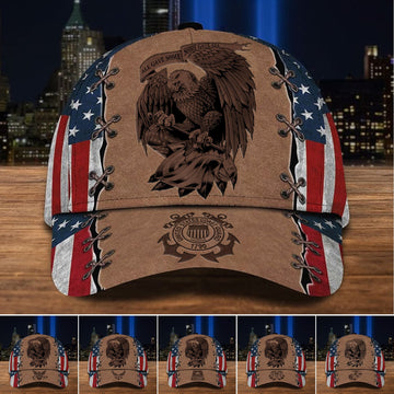 BlueJose Premium Multiple US Military Services Veteran 3D Cap TVN190202