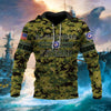 BlueJose Premium U.S Multiple Service Veteran Hoodie
