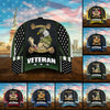 BlueJose Premium U.S Multiple Service Veteran 3D Cap PVC240201