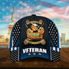 BlueJose Premium U.S Multiple Service Veteran 3D Cap PVC240201