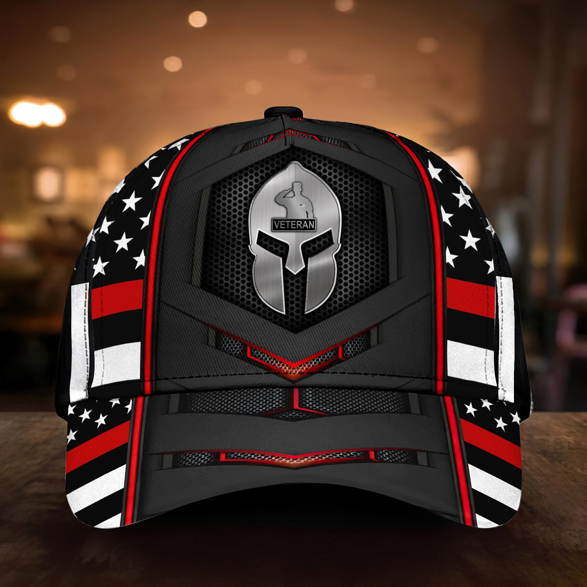 BlueJose Unique U.S Multiple Service Veteran 3D Cap PVC050302