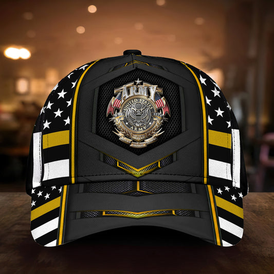 BlueJose Premium U.S Multiple Service Veteran 3D Cap PVC030301