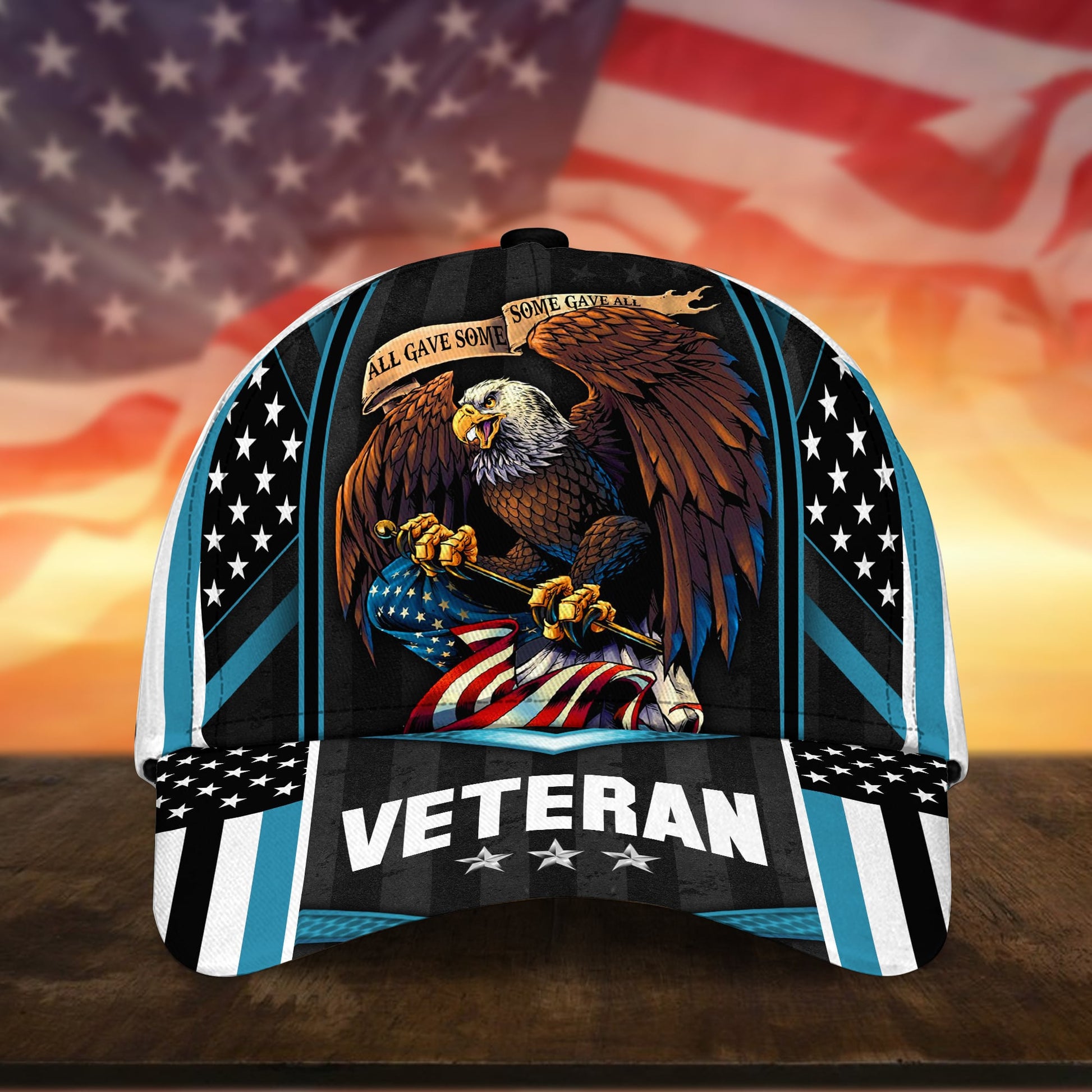 BlueJose Premium Multiple Color Veteran 3D Cap PVC310303