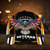 BlueJose Land Of The Free U.S. Veteran 3D Cap PVC010702