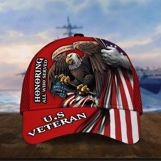 BlueJose Premium Honoring All Who Served U.S Veteran Cap MH020604