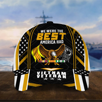 BlueJose Premium We Were The Best America Had US Veteran Cap PVC280701