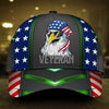 BlueJose Premium Never Underestimate An Old Man US Veteran Cap NPVC070702