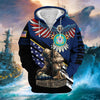 BlueJose Premium Honor The Fallen US Veteran Zip Hoodie