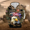 BlueJose Premium Honoring All Who Served US Veteran Zip Hoodie
