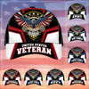 BlueJose Premium Land Of The Free Because Of The Brave US Veteran Cap APVC190701