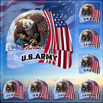 BlueJose Premium Eagle US Veteran Cap NPVC160601