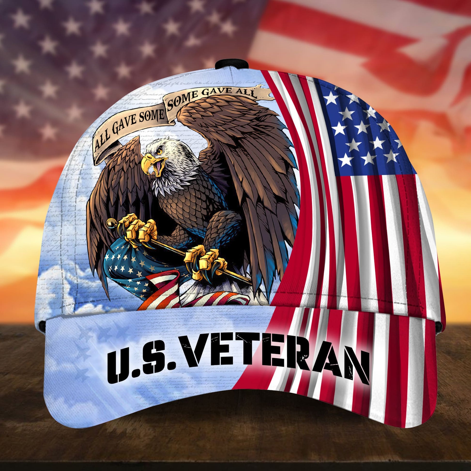 BlueJose Premium Eagle US Veteran Cap NPVC160601