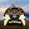 BlueJose Premium Land Of The Free U.S. Veteran 3D Cap NPVC110701