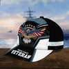 BlueJose Premium Land Of The Free U.S. Veteran 3D Cap NPVC110701