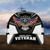 BlueJose Premium Land Of The Free U.S. Veteran 3D Cap NPVC110701