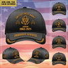 BlueJose Premium Custom Name Rank And Year US Veteran Cap APVC160801