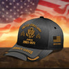 BlueJose Premium Custom Name Rank And Year US Veteran Cap APVC160801