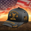BlueJose Premium Custom Name Rank And Year US Veteran Cap APVC160801