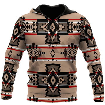 BlueJose Native Pattern Culture Art Premium Streetwear Unique Unisex Hoodies