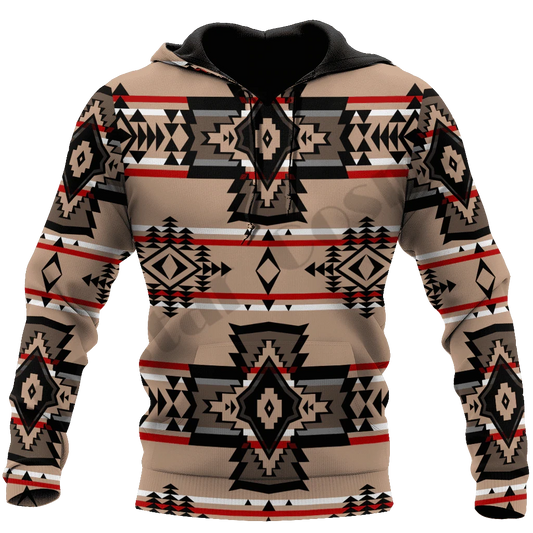 BlueJose Native Pattern Culture Art Premium Streetwear Unique Unisex Hoodies