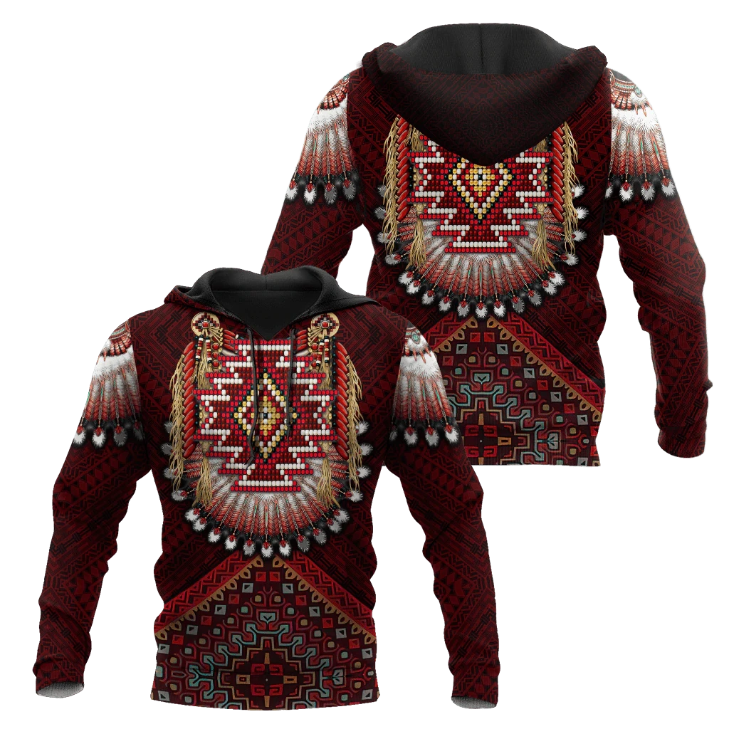 BlueJose Native Pattern Culture Premium Streetwear Unique Unisex Hoodies