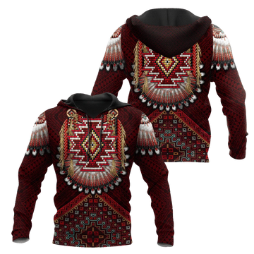BlueJose Native Pattern Culture Premium Streetwear Unique Unisex Hoodies