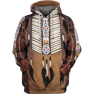 BlueJose Native Tribal Art Harajuku Pullover Unisex Casual Hoodies