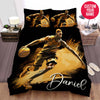 BlueJose Personalized Basketball Player Artwork Custom Name Duvet Cover Bedding Set