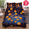 BlueJose Personalized Basketball Ball Pattern Custom Name Duvet Cover Bedding Set