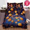 BlueJose Personalized Basketball Ball Pattern Custom Name Duvet Cover Bedding Set
