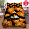 BlueJose Personalized Basketball Player With Ball Pattern Custom Name Duvet Cover Bedding Set