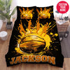 BlueJose Personalized Basketball Painting With Players Custom Name Duvet Cover Bedding Set