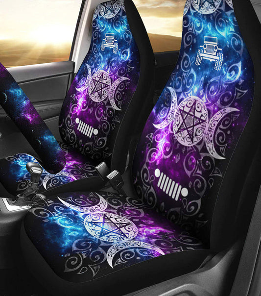 BlueJose Jeep Witch Galaxy Car Seat Cover