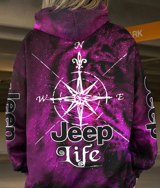 BlueJose Jeep Life Compass Hoodie